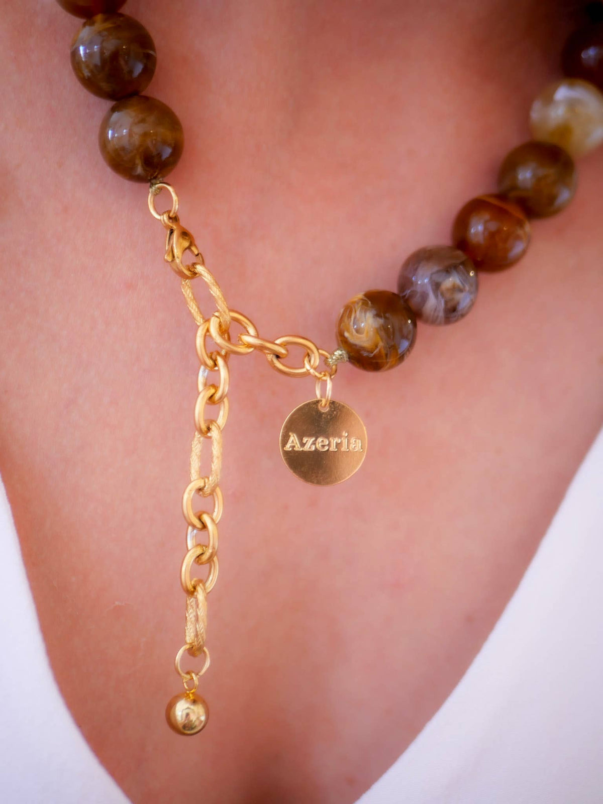 Juna ketting – Bruin