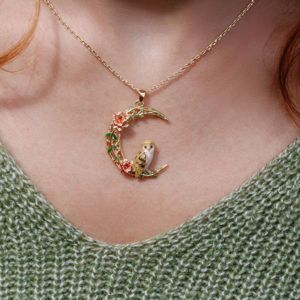 Uil in de Maan Ketting