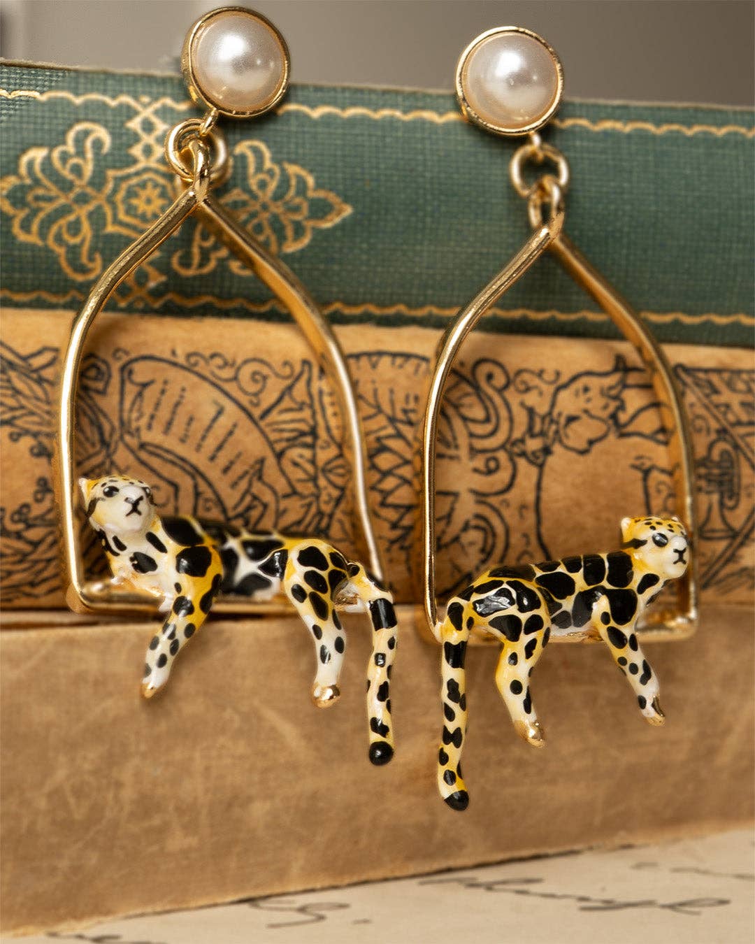 Nevelpanter Statement Oorhangers - Bill Skinner