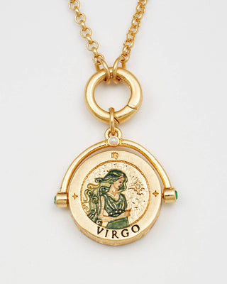 Maagd Sterrenbeeldketting van Fable England - verstelbare ketting met schuifkraal