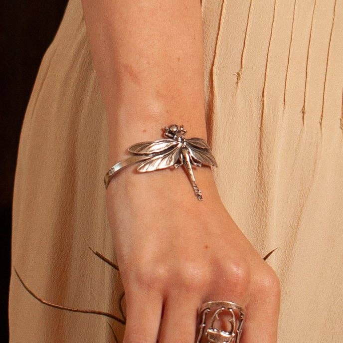 Zilveren Libelle Armband – Lotta Djossou Paris
