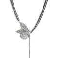 Vlinderketting verzilverd - Lotta Djossou Paris