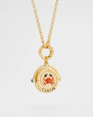 Kreeft Sterrenbeeldketting van Fable England - talisman in geschenkverpakking