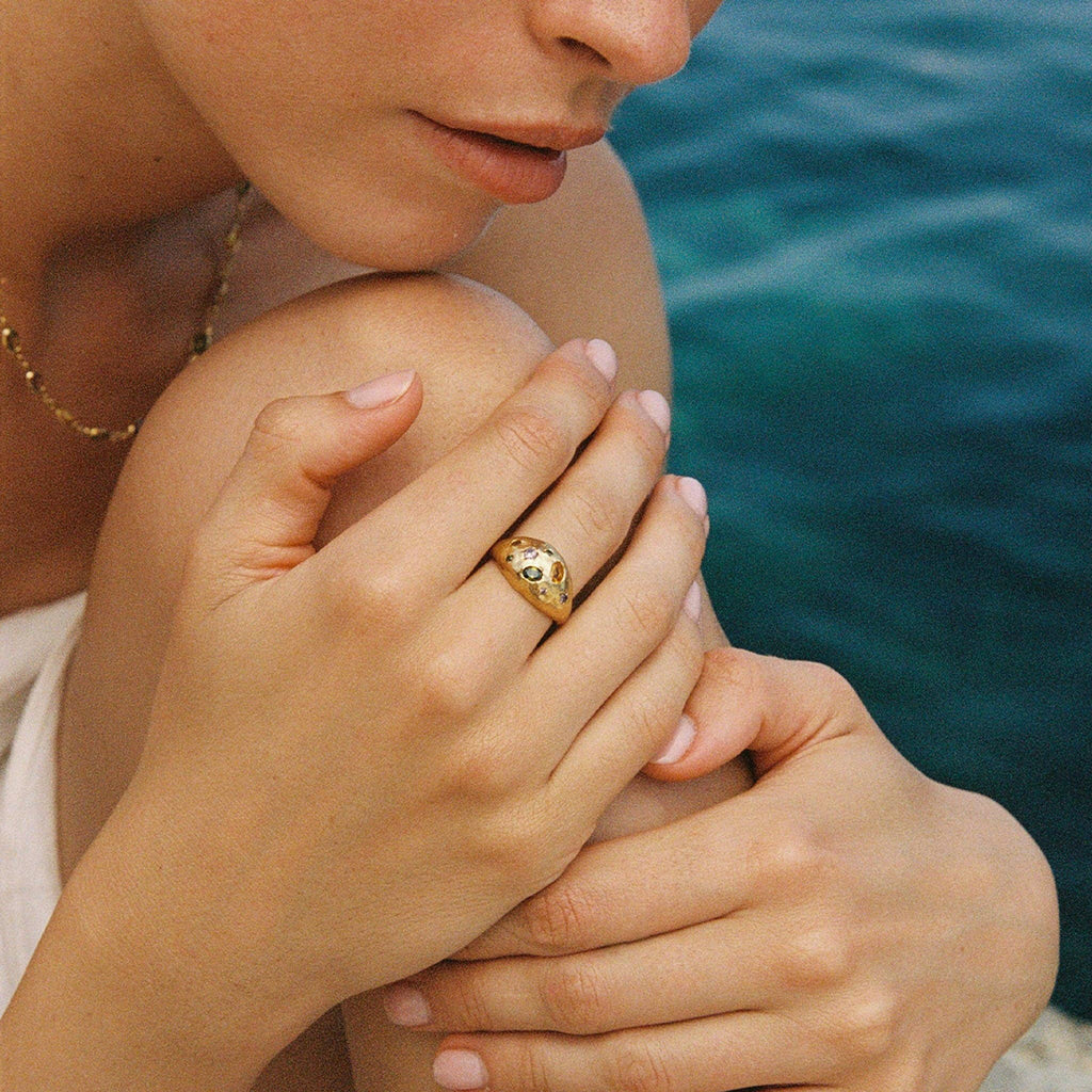 Dali ring | Verguld