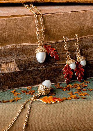 Eikel & Blad oorhangers