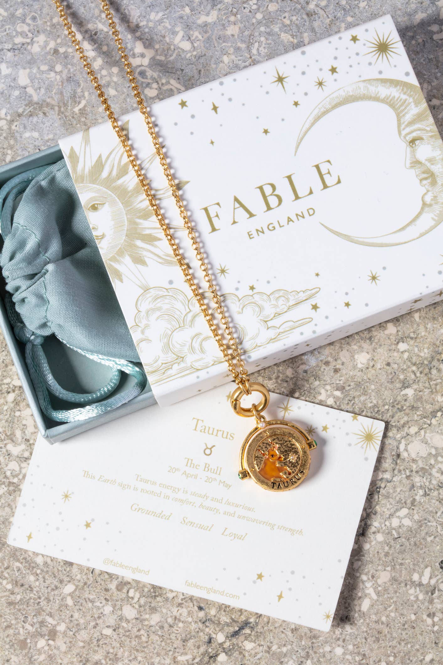 Stier sterrenbeeldketting – Fable England
