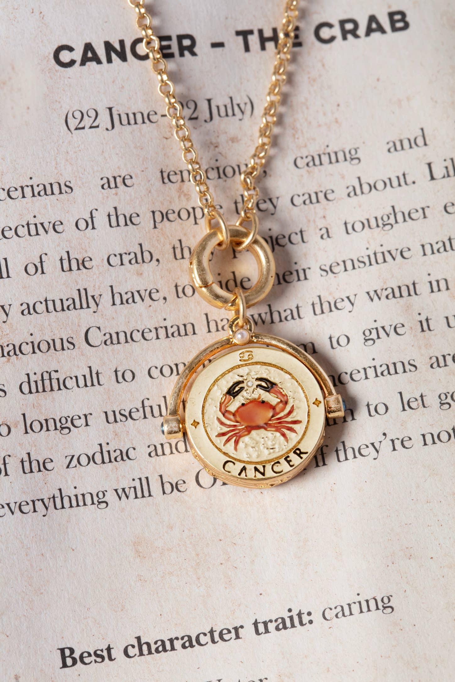 Kreeft sterrenbeeldketting- Fable England