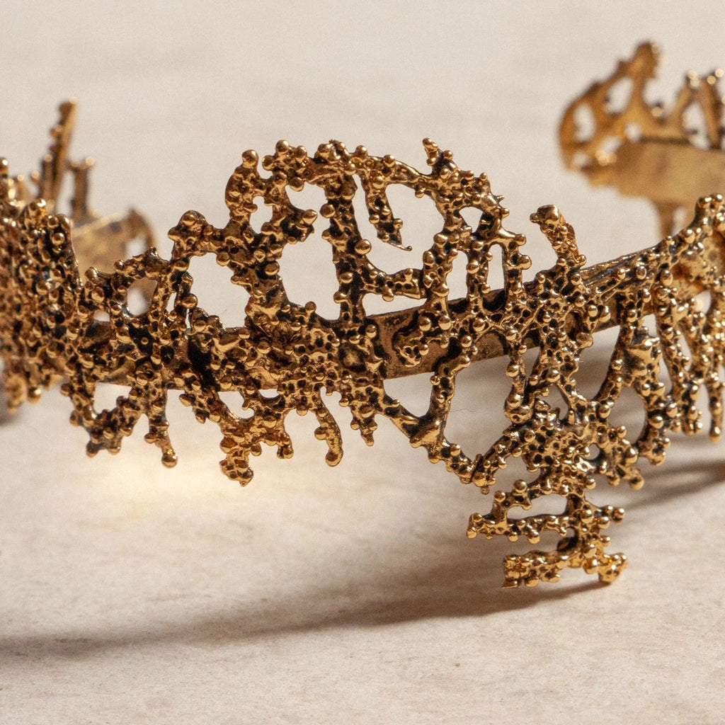 Gouden zeewier armband - Lotta Djosou Paris