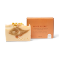 Spicy Spirit Bodybar natuurlijke zeep met kurkuma en rode klei