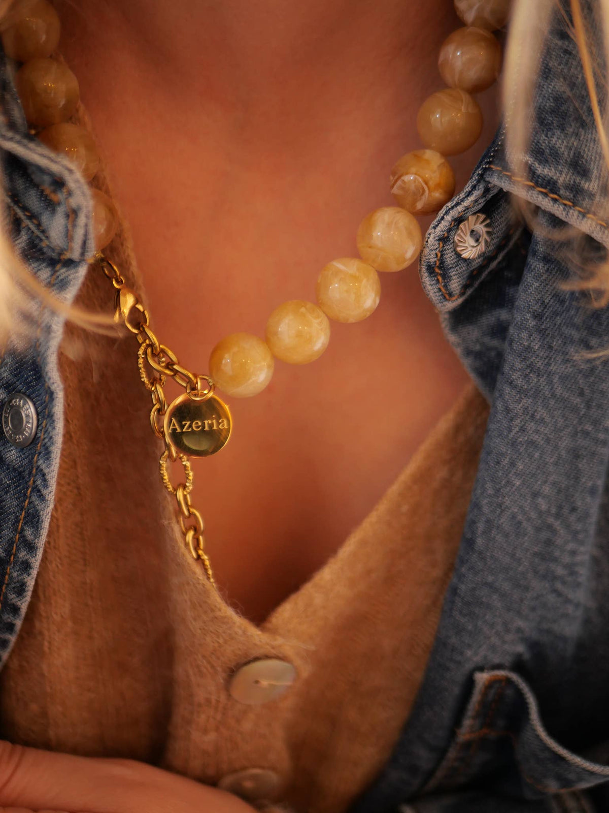 Juna ketting – Beige