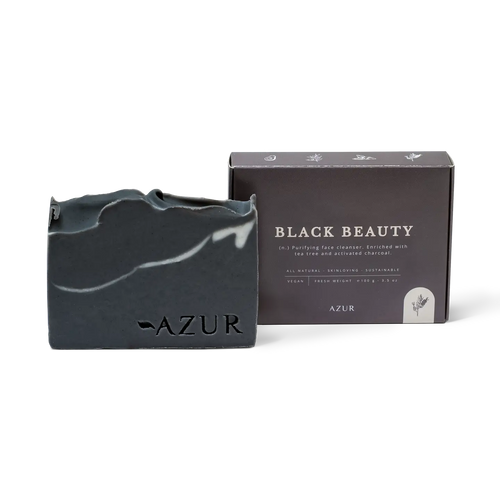 Black Beauty Bodybar natuurlijke zeep met actieve kool