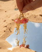 Jellyfish oorbellen