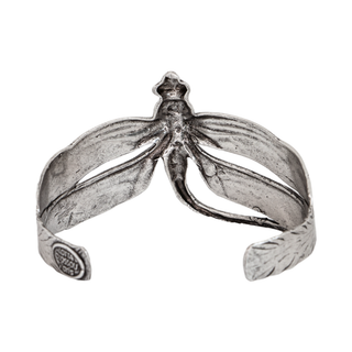 Libelle armband verzilverd - Lotta Djossou Paris