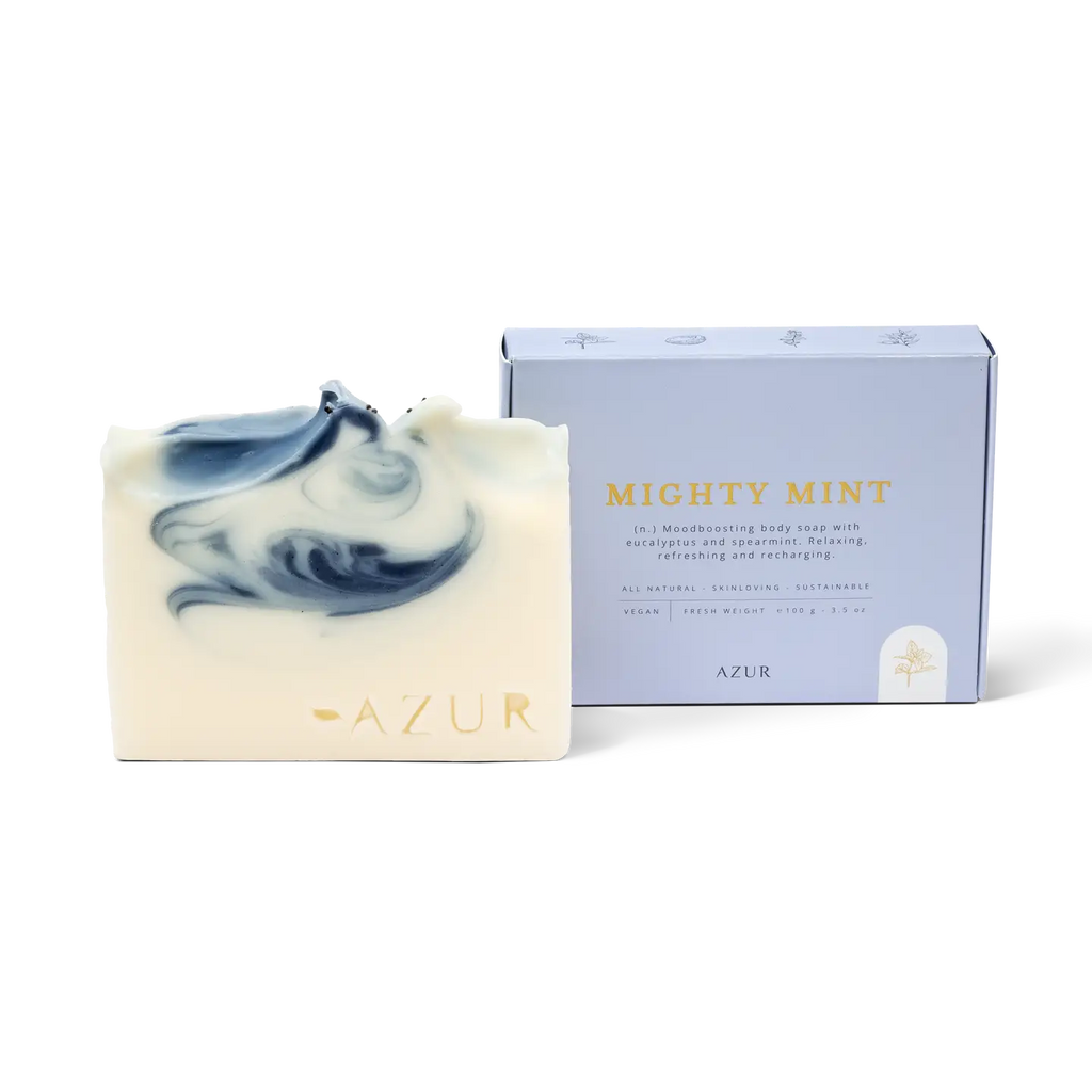 Mighty Mint Bodybar natuurlijke zeep met eucalyptus en pepermunt