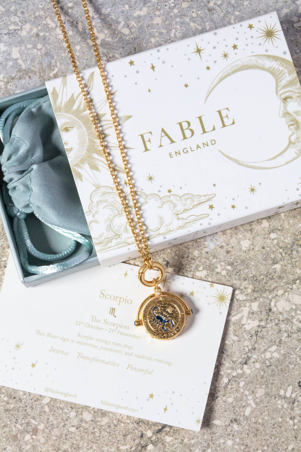 Schorpioen sterrenbeeldketting – Fable England