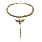 Gouden Kever Choker – Lotta Djossou Paris