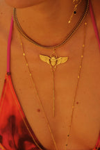 Gouden Kever Choker – Lotta Djossou Paris
