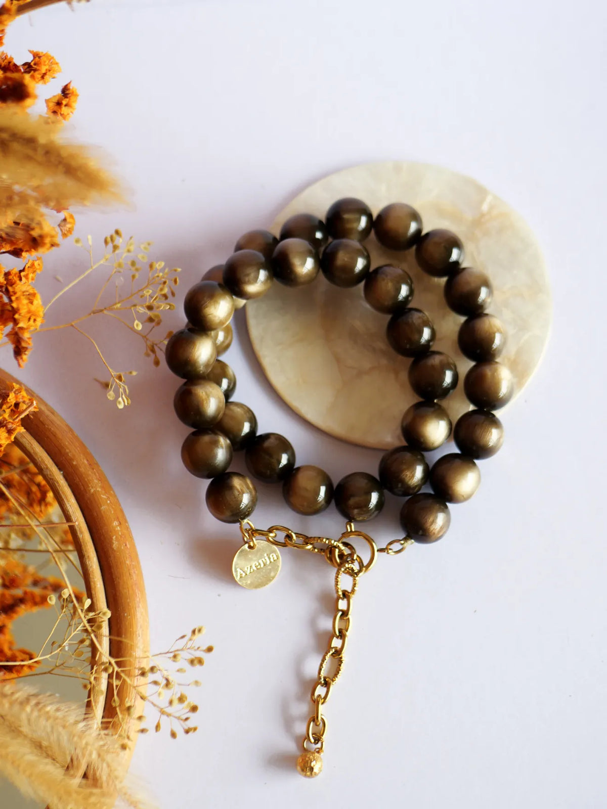 Juna ketting – Bruin