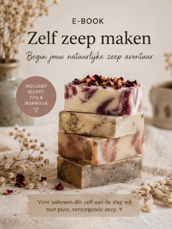 E-book Zelf Natuurlijke Zeep Maken