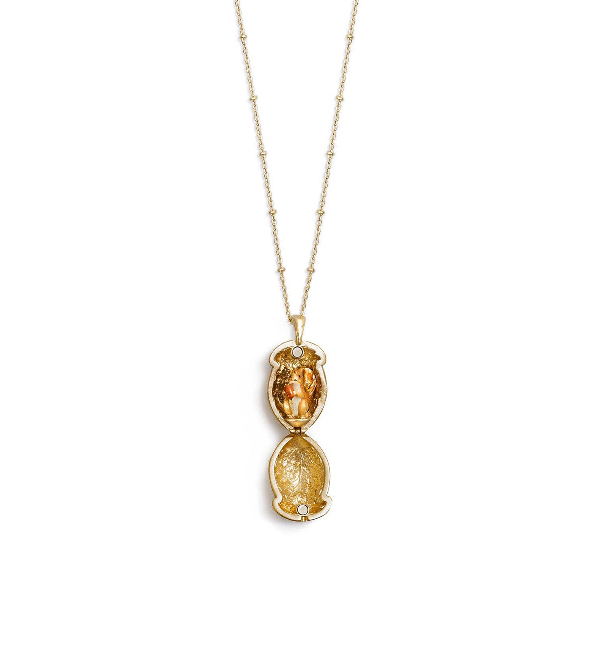 Eekhoorn & Eikel Medaillon Ketting - Bill Skinner