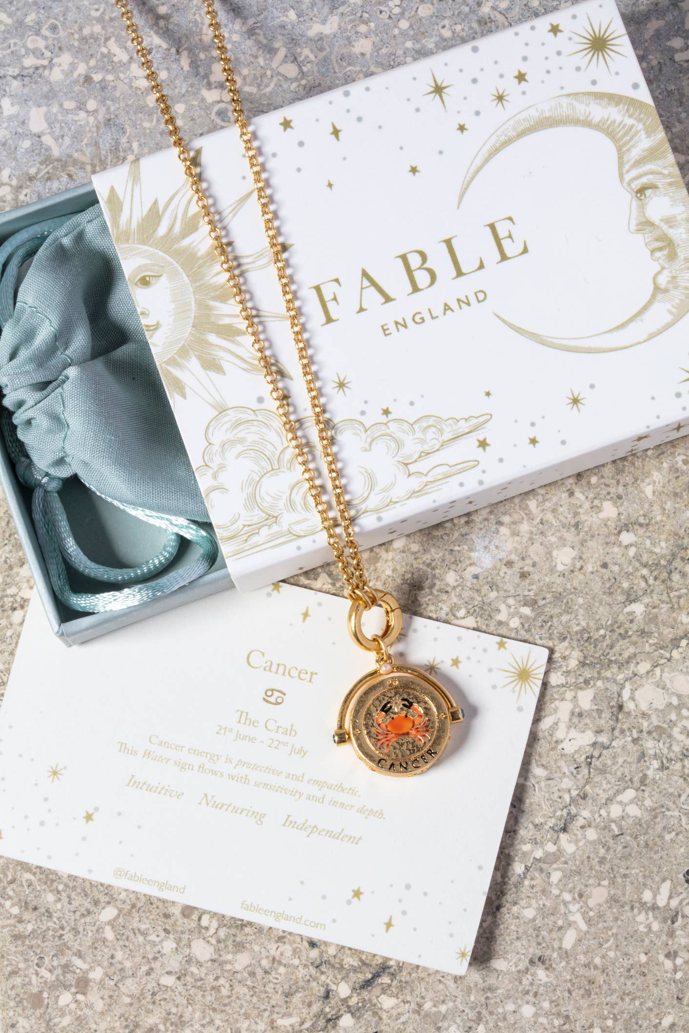 Kreeft sterrenbeeldketting- Fable England
