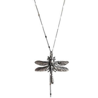 Zilveren Libelle ketting - Lotta Djossou Paris