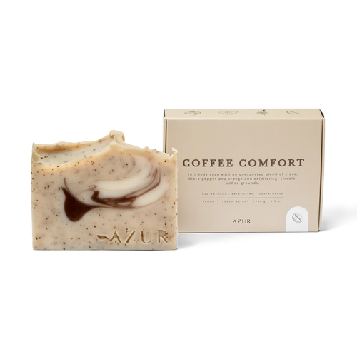 Coffee Comfort Bodybar natuurlijke scrubzeep met koffie
