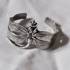Libelle armband verzilverd - Lotta Djossou Paris