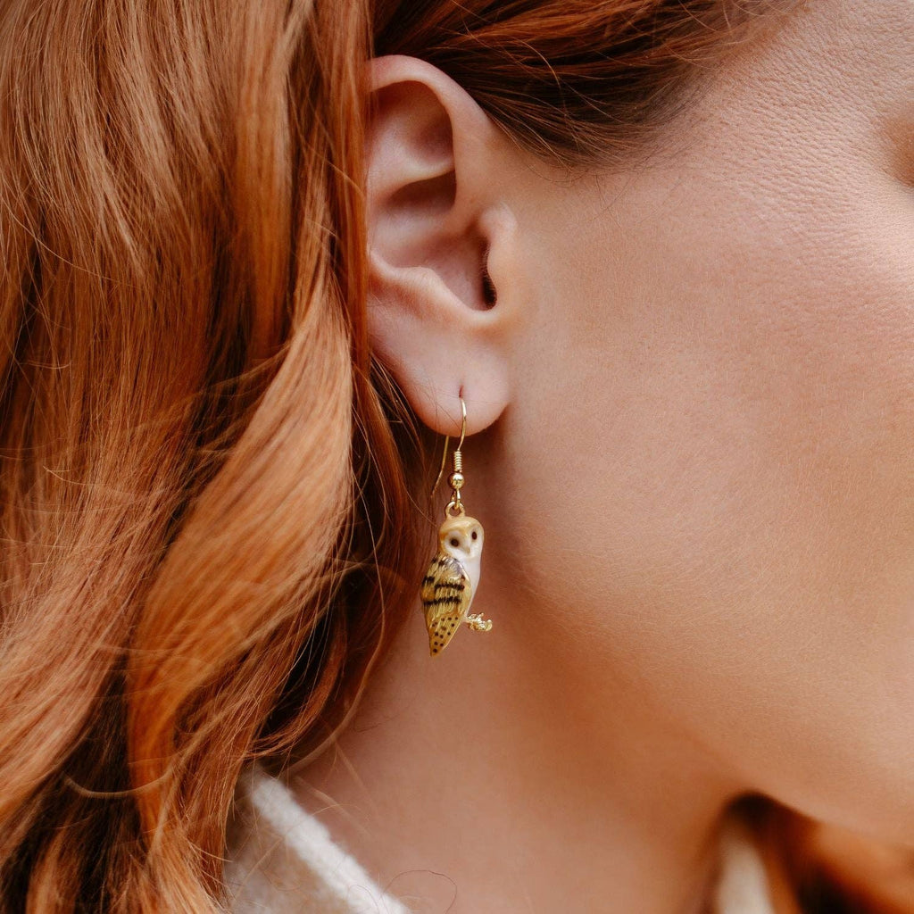 Owl Drop Oorbellen