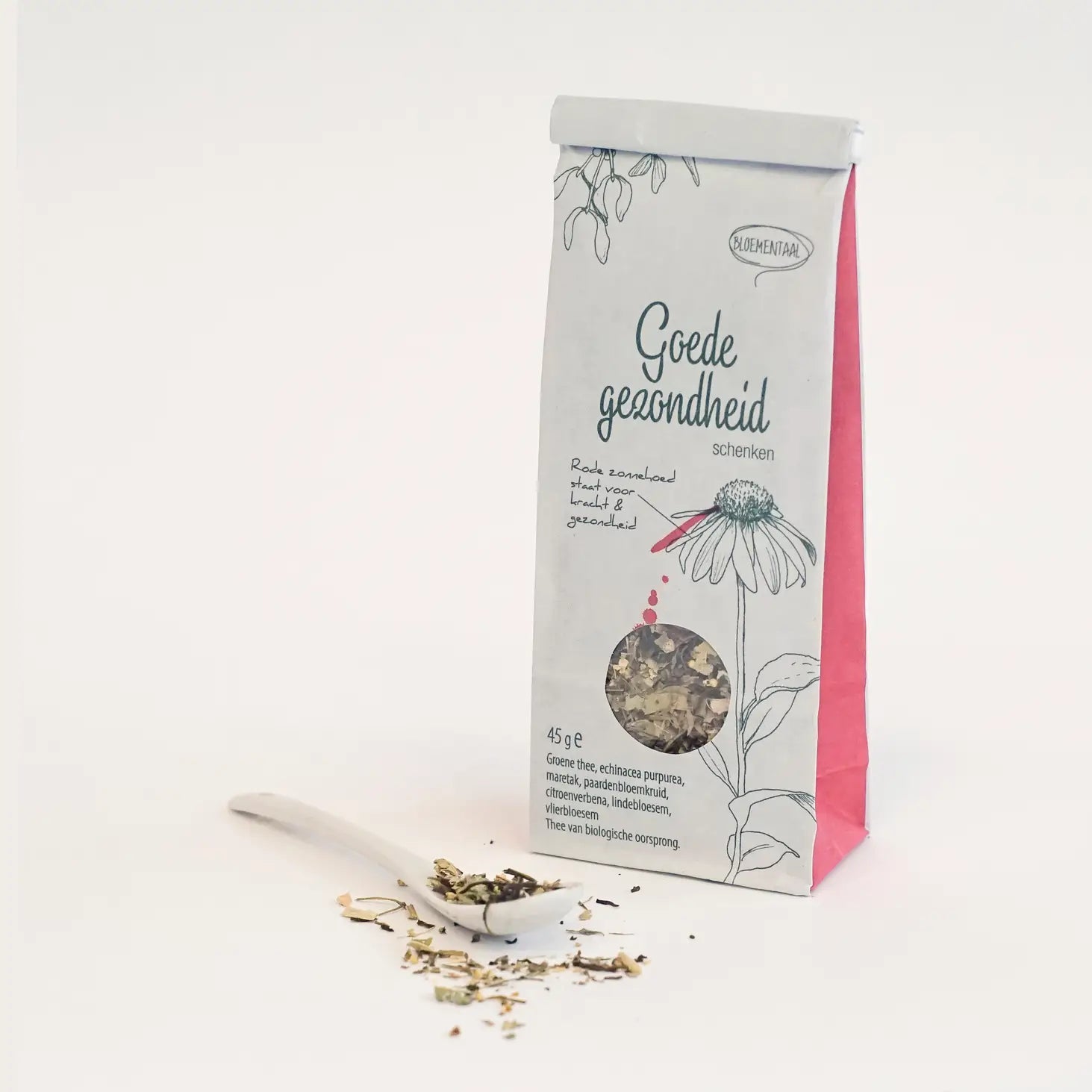 Goede Gezondheid Schenken biologische groene thee met echinacea en vlierbloesem