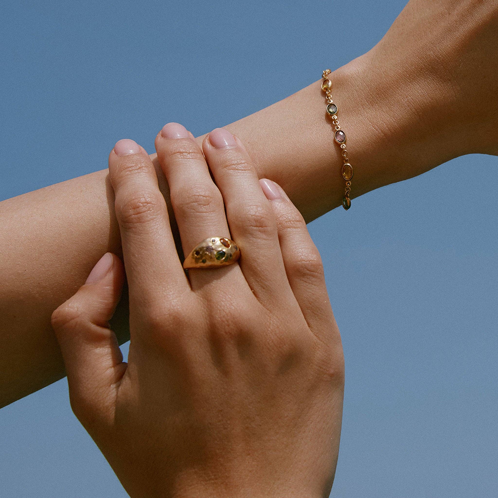 Dali ring | Verguld