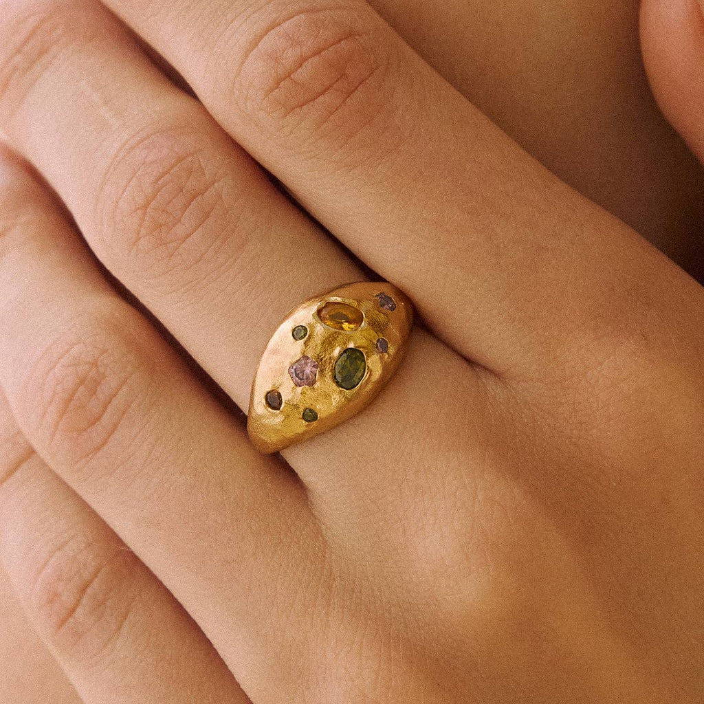 Dali ring | Verguld