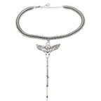 Zilveren Kever Choker – Lotta Djossou Paris