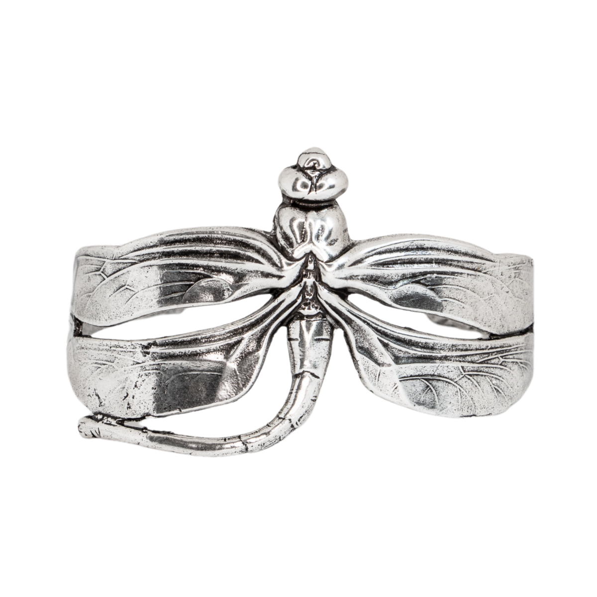 Libelle armband verzilverd - Lotta Djossou Paris