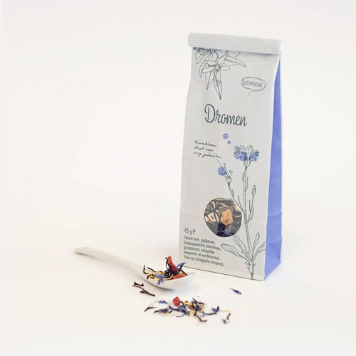 Dromen Schenken biologische zwarte thee met bloemen en bergamot