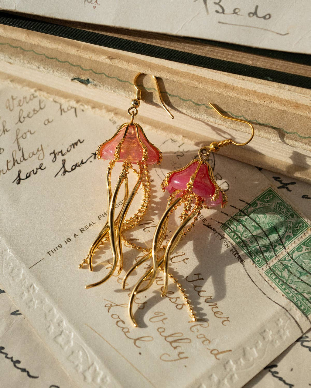 Jellyfish oorbellen
