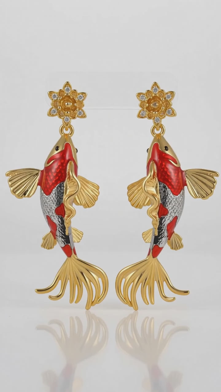 Japanse Vis Oorhangers  - Bill Skinner